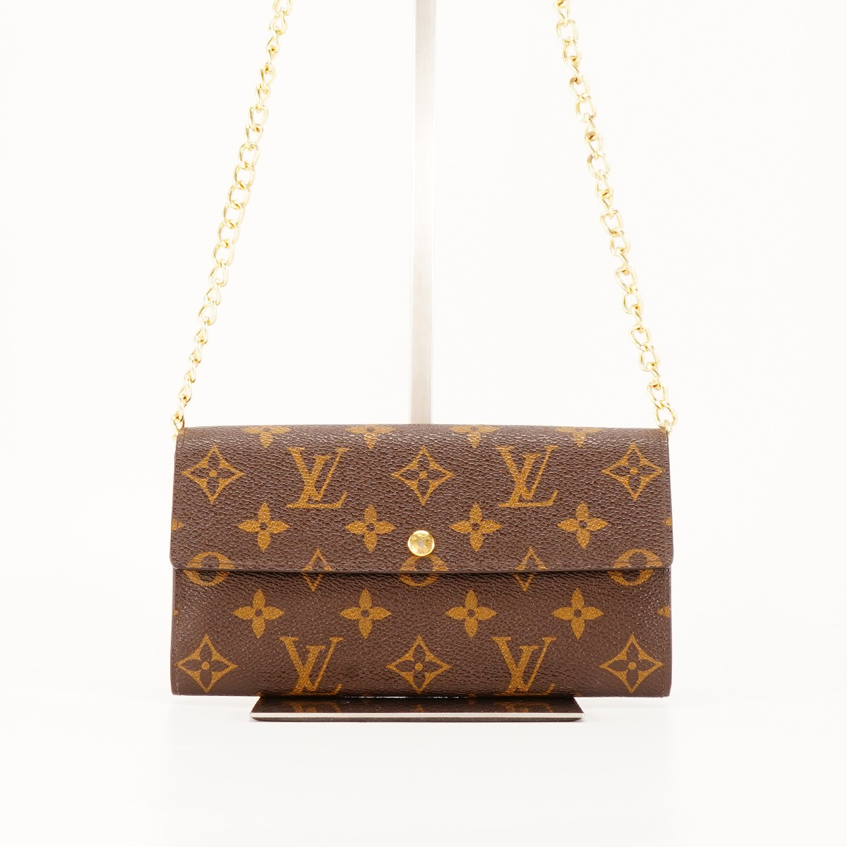 修复品LouisVuitton/路易威登 金豆豆钱包/全原99新