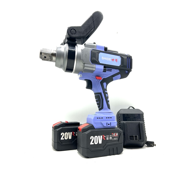 潍坊世得巨无霸3000扭铜无刷汽修冲击扳手1寸25MM（一机两电一充