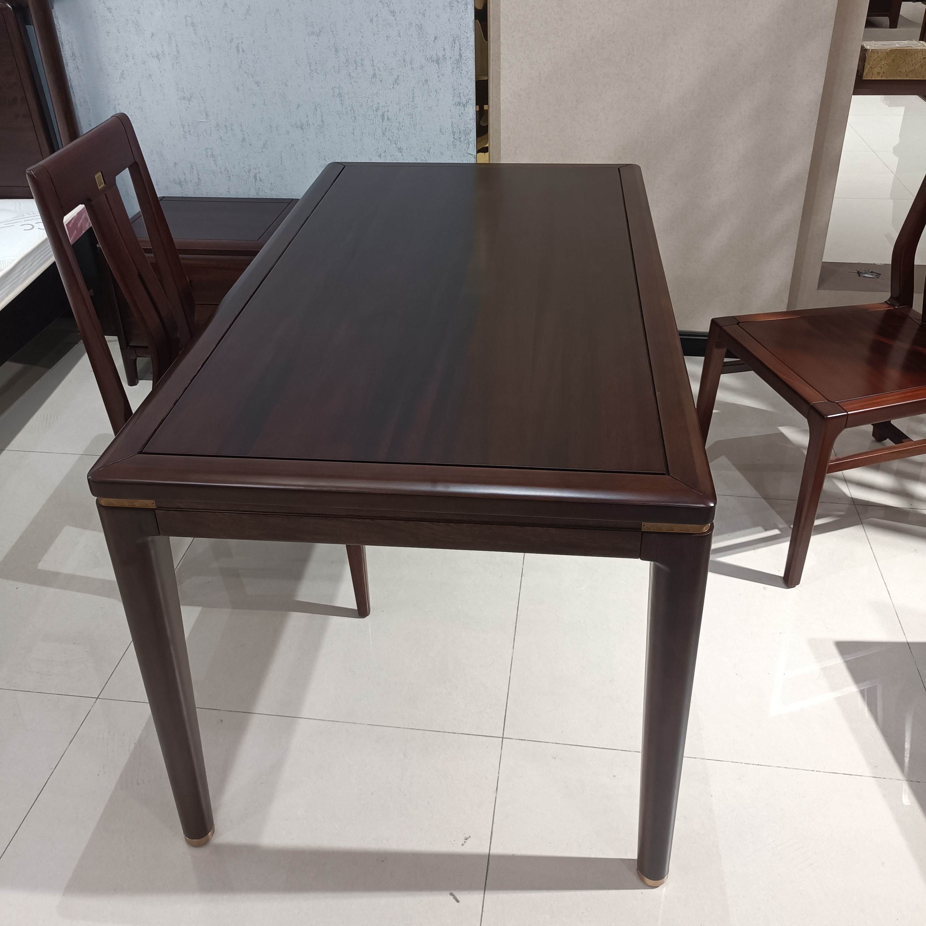 新中式实木餐桌1.4*80