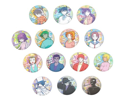 【名侦探柯南 】80's art 复古流行 吧唧/透卡