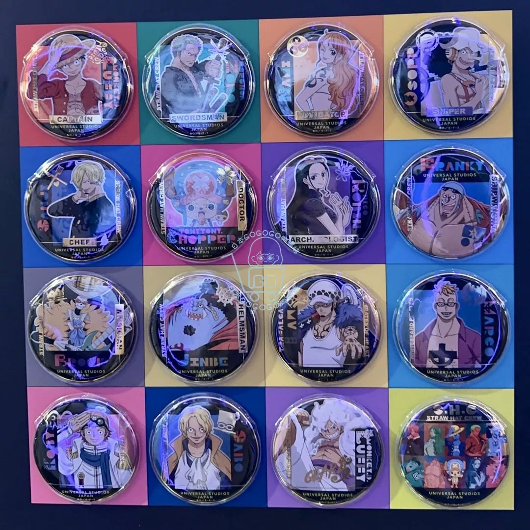 【海贼王】usj吧唧/路飞个人池/2弹原画吧唧/7弹原画吧唧