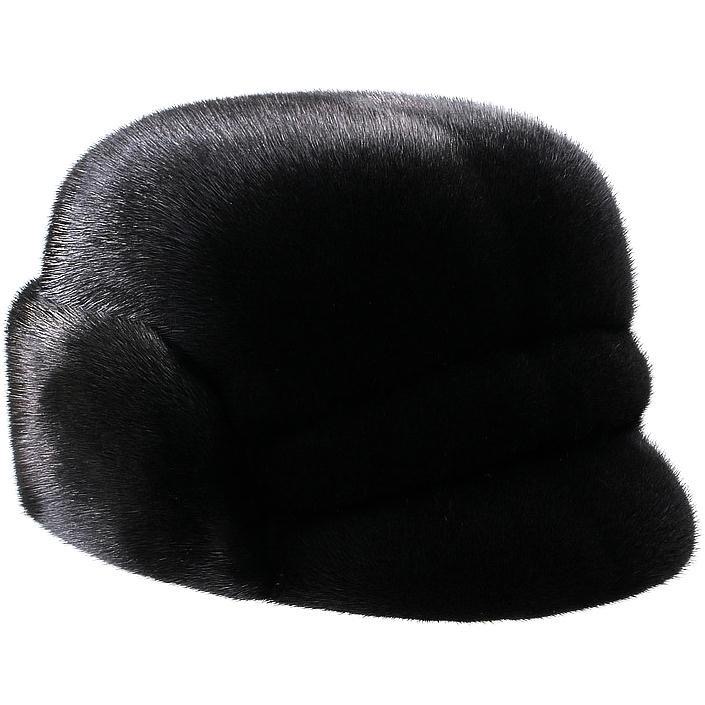 水貂毛帽子男雷克帽冬季男式中老年男士皮草加厚保暖貂皮帽子防寒