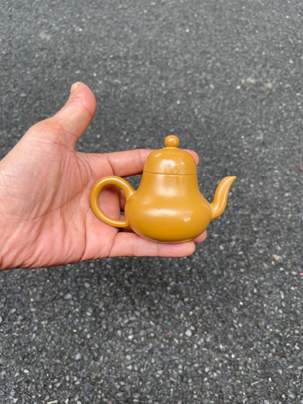 思婷款手拉壶！容量120毫升！黄金朱泥！做工精细！出水爆爽