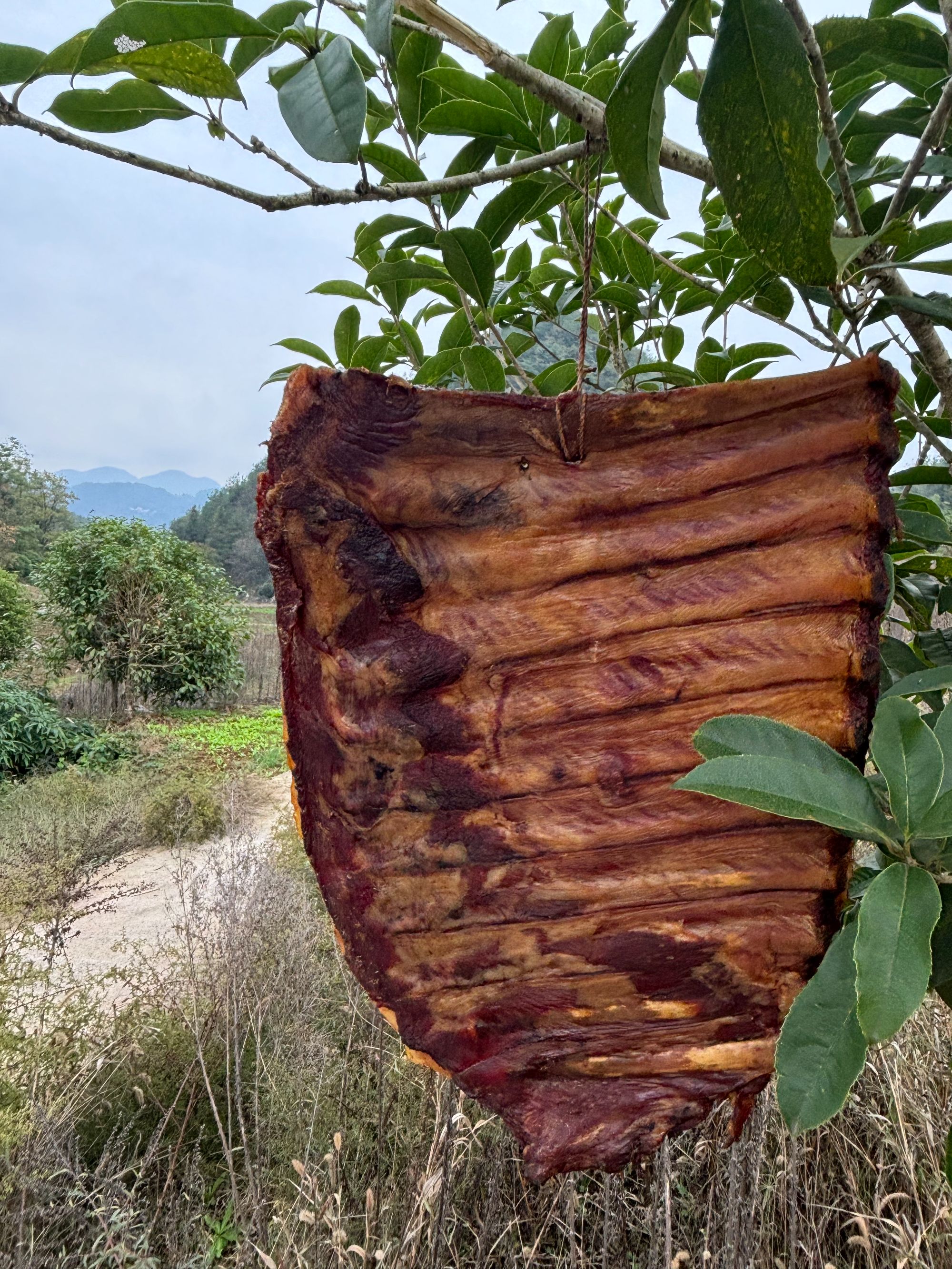 腊排骨不带皮大猪排骨柴火烟熏腊味 发货与直播间展示一样品质