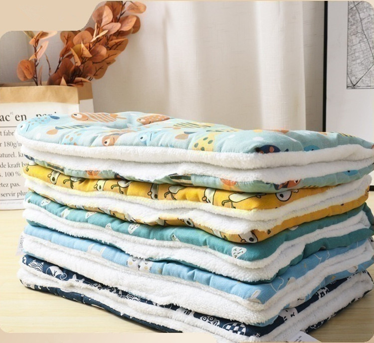 棉麻羊羔绒宠物垫狗垫子四季通用宠物毯子猫垫子宠物垫子冬季保暖