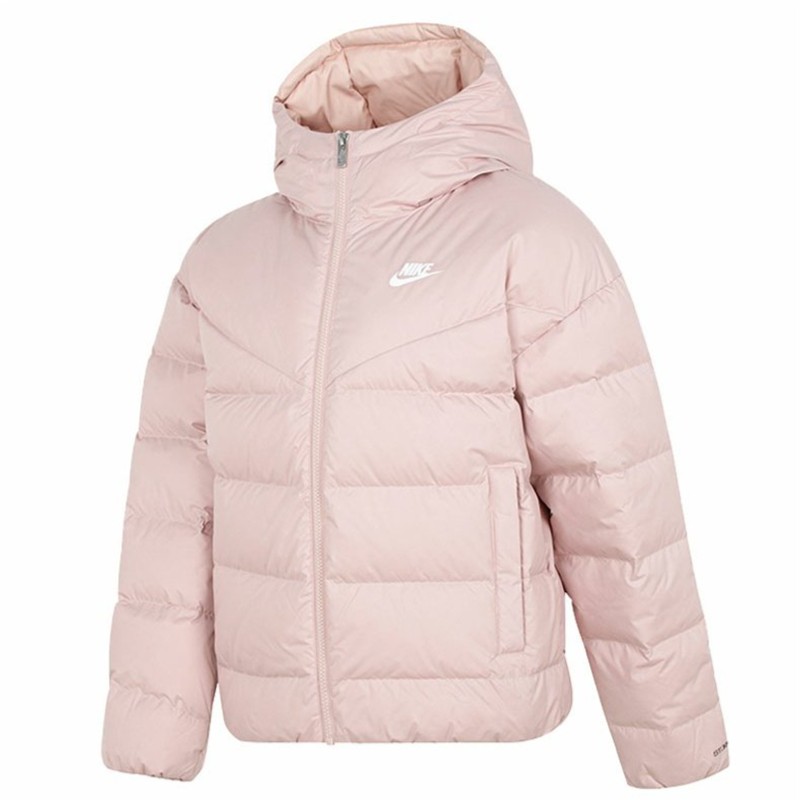 Nike耐克冬季女子运动训练休闲保暖连帽短款外套DQ5904-601