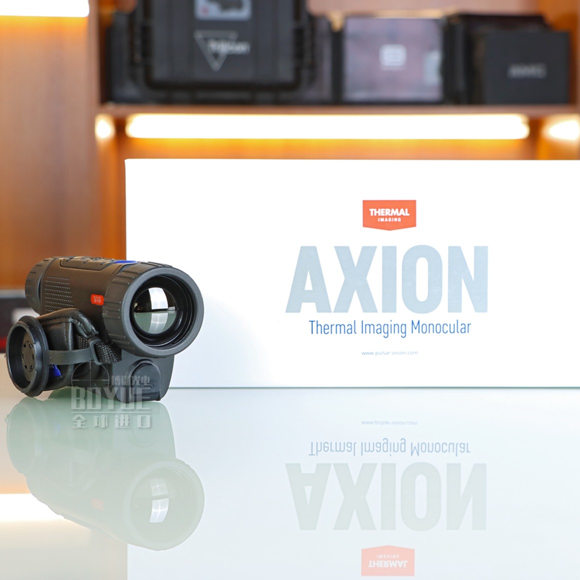 PULSAR脉冲星Axion 2 XG35手持红外热成像搜索仪