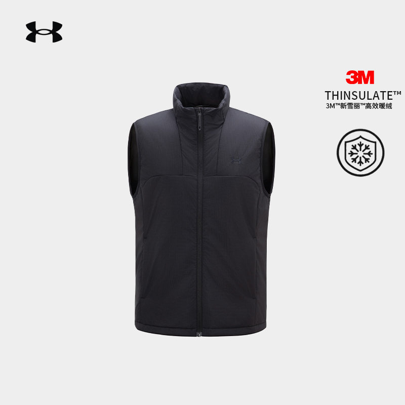 【UA安德玛户外】3M新雪丽轻量马甲春秋女款户外运动登山徒步露营