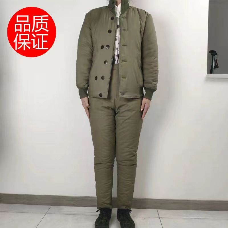 棉袄87女棉衣棉裤纯棉棉花冬季户外加厚保暖棉袄