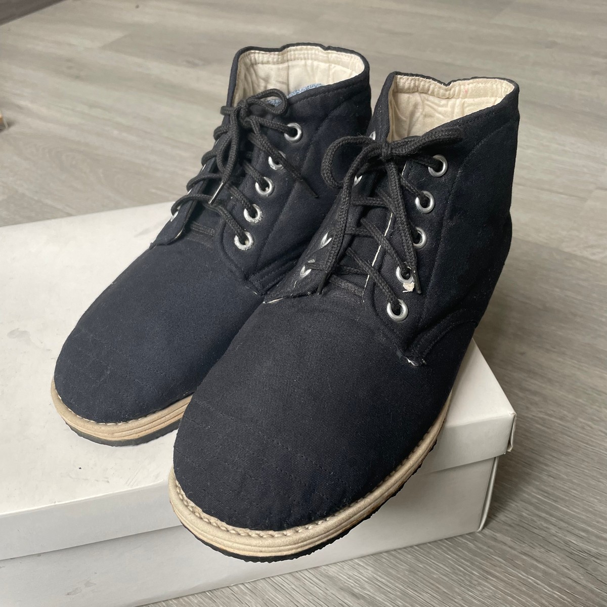 *柒扒布棉鞋防寒保暖柒扒布黑色棉鞋 防寒保暖 舒适耐磨布鞋男款