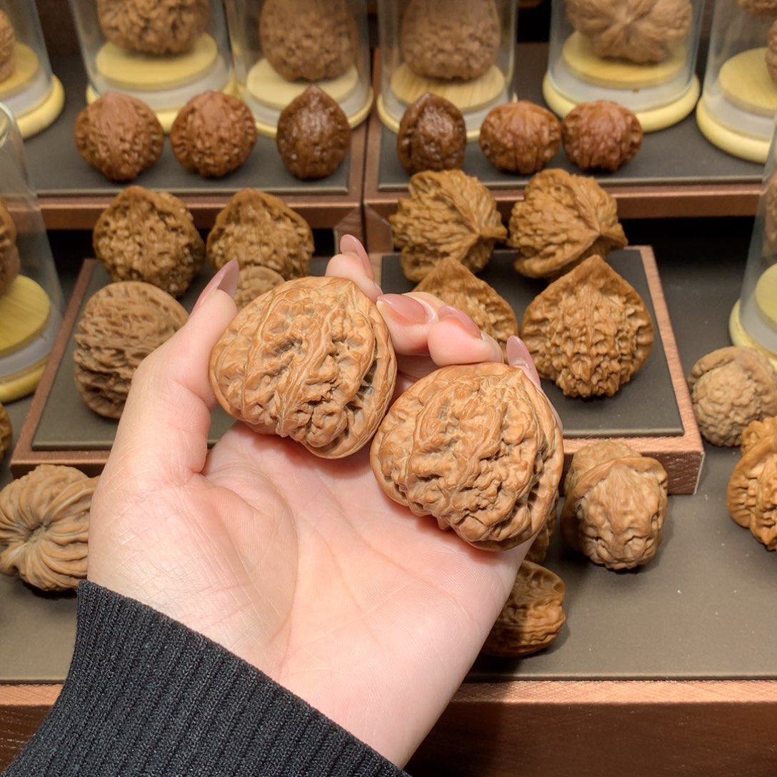 文玩核桃把件几**雨42三角粗筋