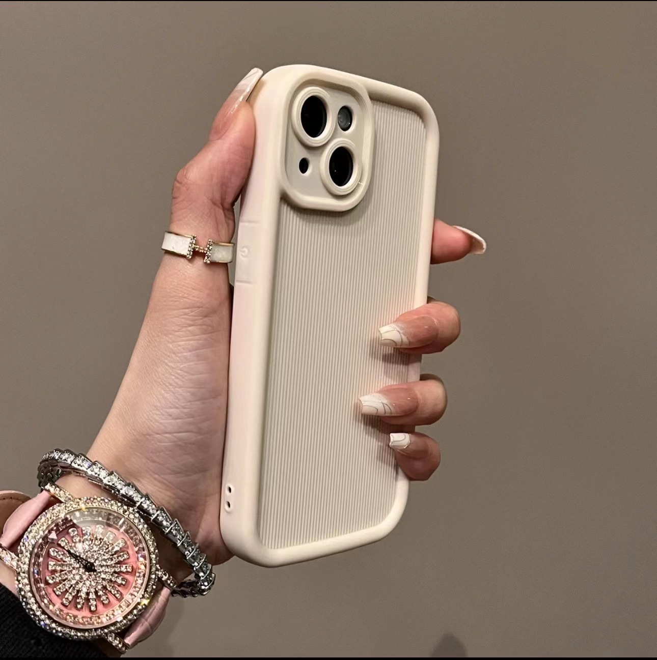 高级简约苹果华为iPhone15/14promax手机壳13软壳12太空壳11/xs