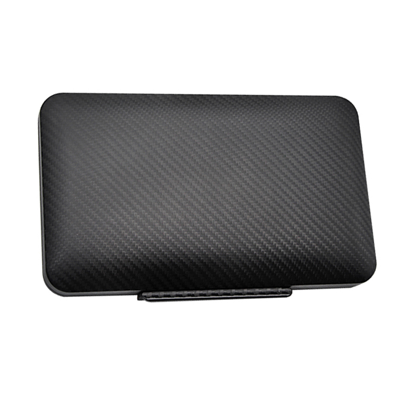 长城碳纤维便携保湿盒超轻纯碳纤维材质便携旅行5支装雪茄工具