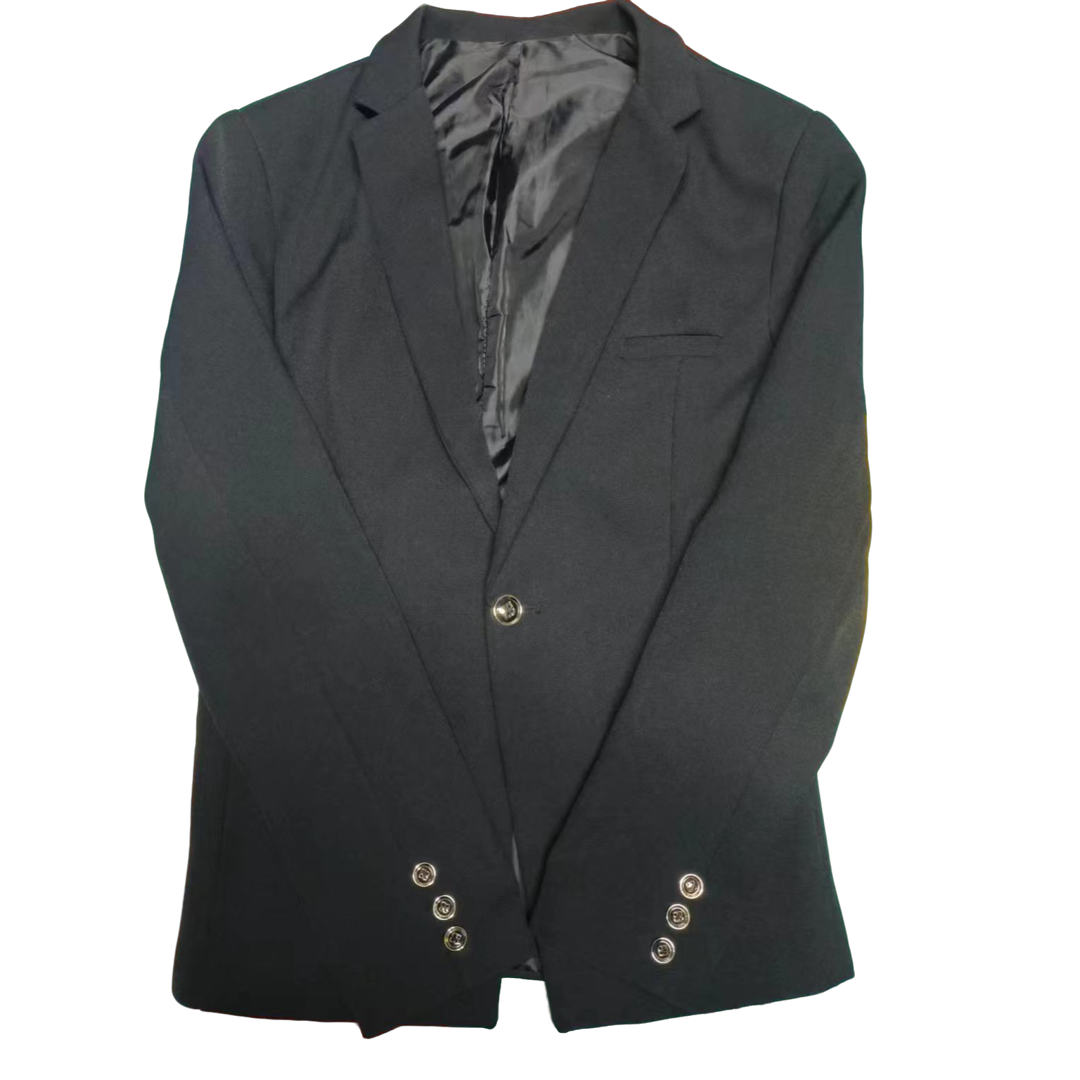 女装西服春秋时尚休闲黑色春季春夏修身商务