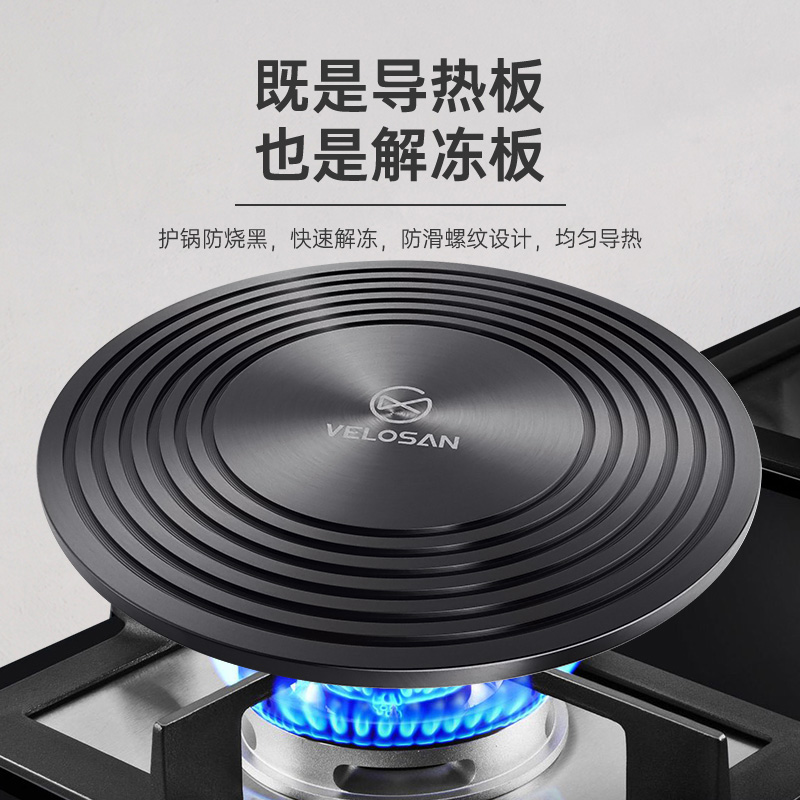 【温仑山】导热盘解冻盘快速多功能解冻铝合金加热-Q