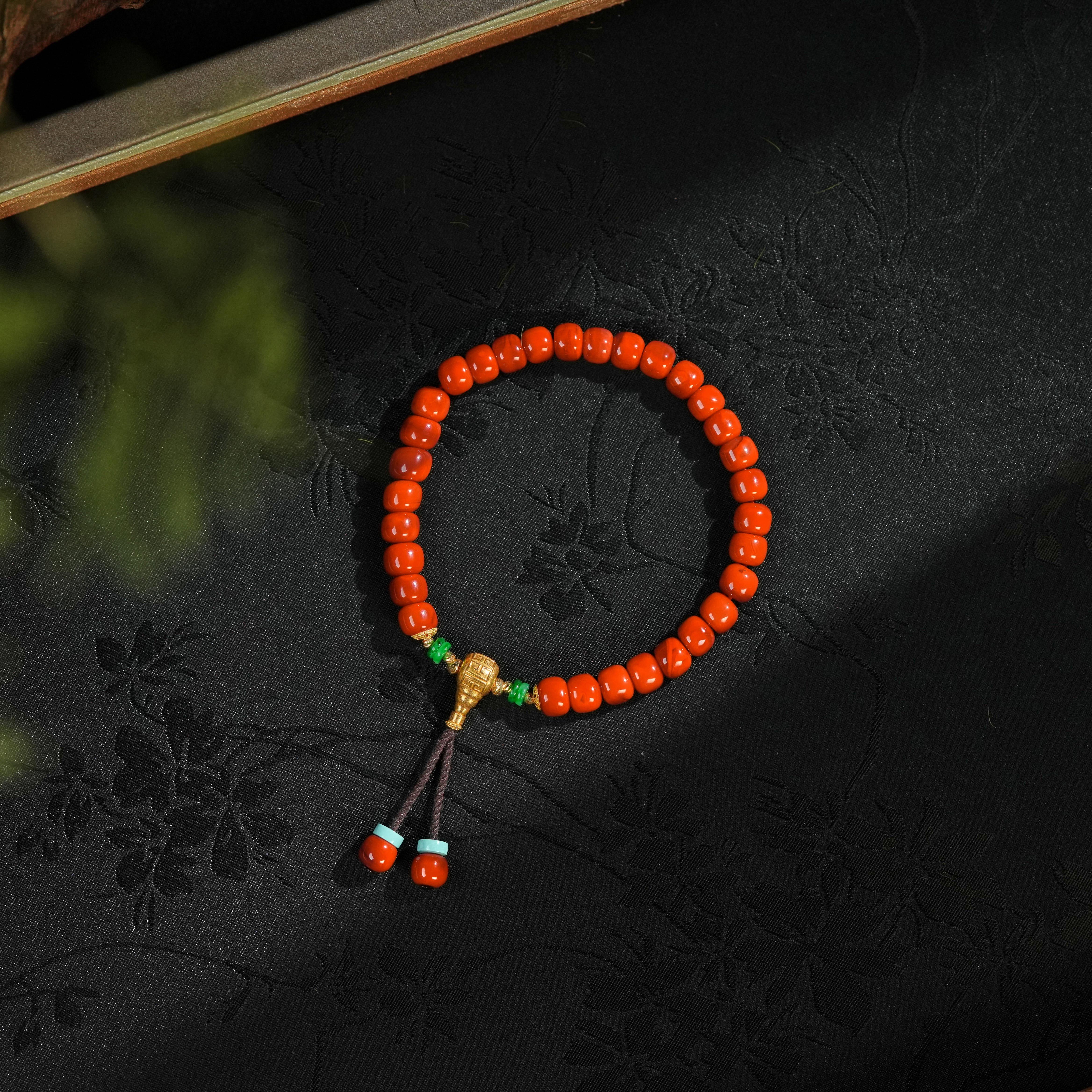 左边婷姐丨南红手串（B1310）