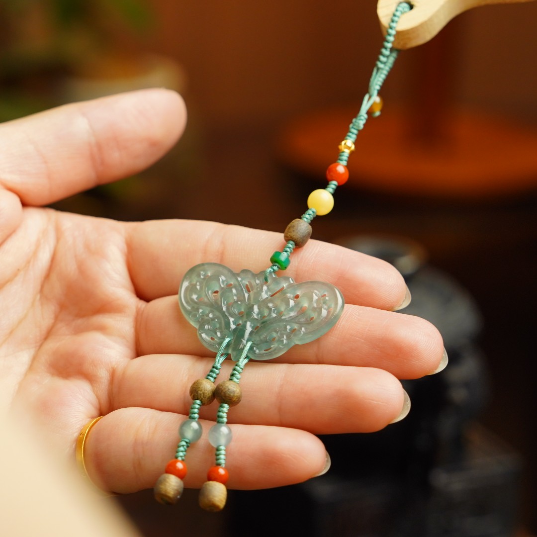 左边婷姐丨翡翠挂件 （L287）（多样性发其一）