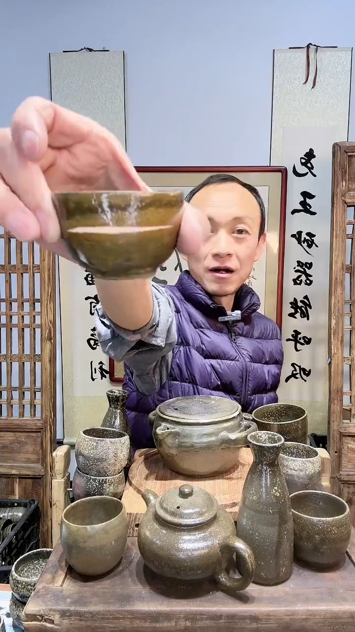 【闪购商品】白泥茶杯压手杯