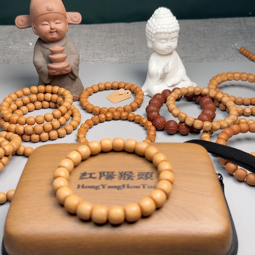 猴头核桃手串道珠直切