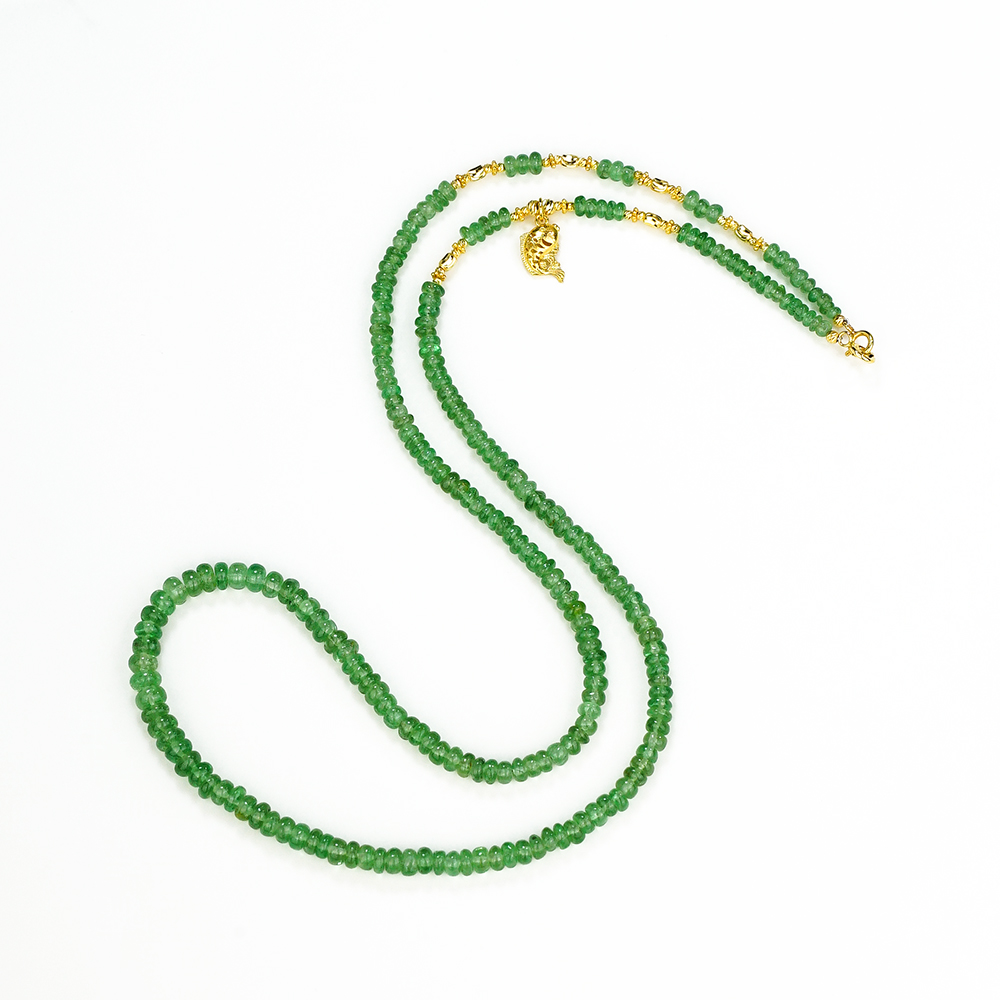 “荼蘼”18K沙弗莱连年有余百搭链（50公分）43750