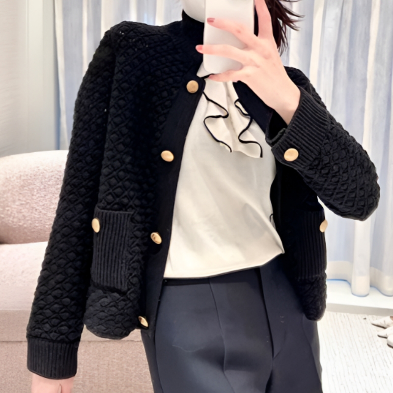 多儿气质女装小香风网红双面加厚秋冬