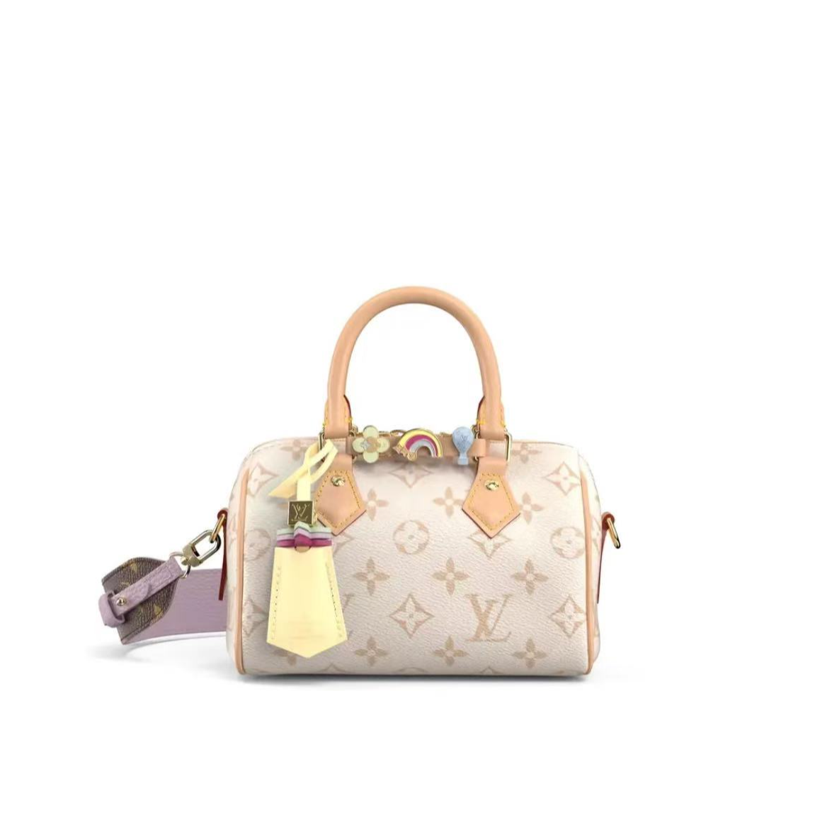 全新未使用 LouisVuitton/路易威登 栗子/LV/全皮款SP18/斜挎包