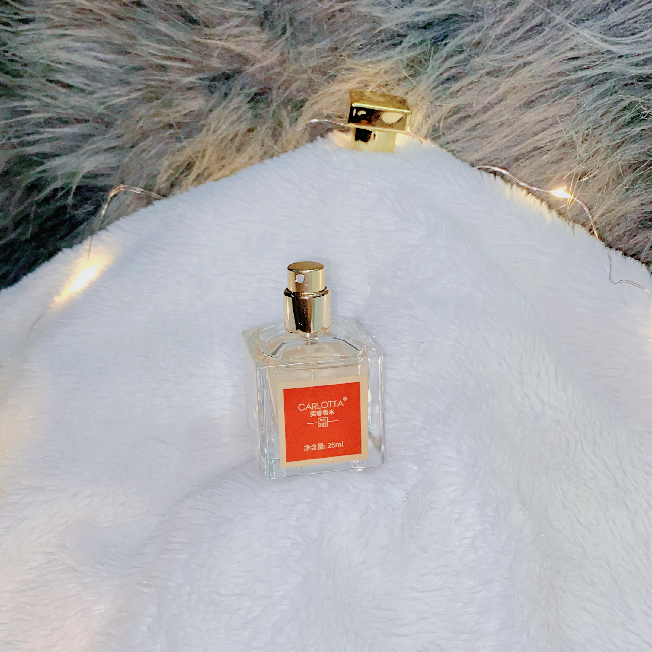 CARLOTTA/奕香百家花香调女士香水持久留香清新淡雅淡香粉色好闻
