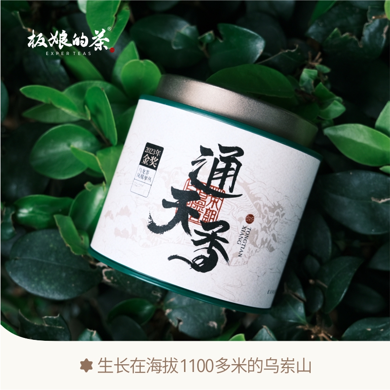 2023年广东潮州乌岽通天香凤凰单枞乌龙茶50g单丛茶金奖冷泡茶