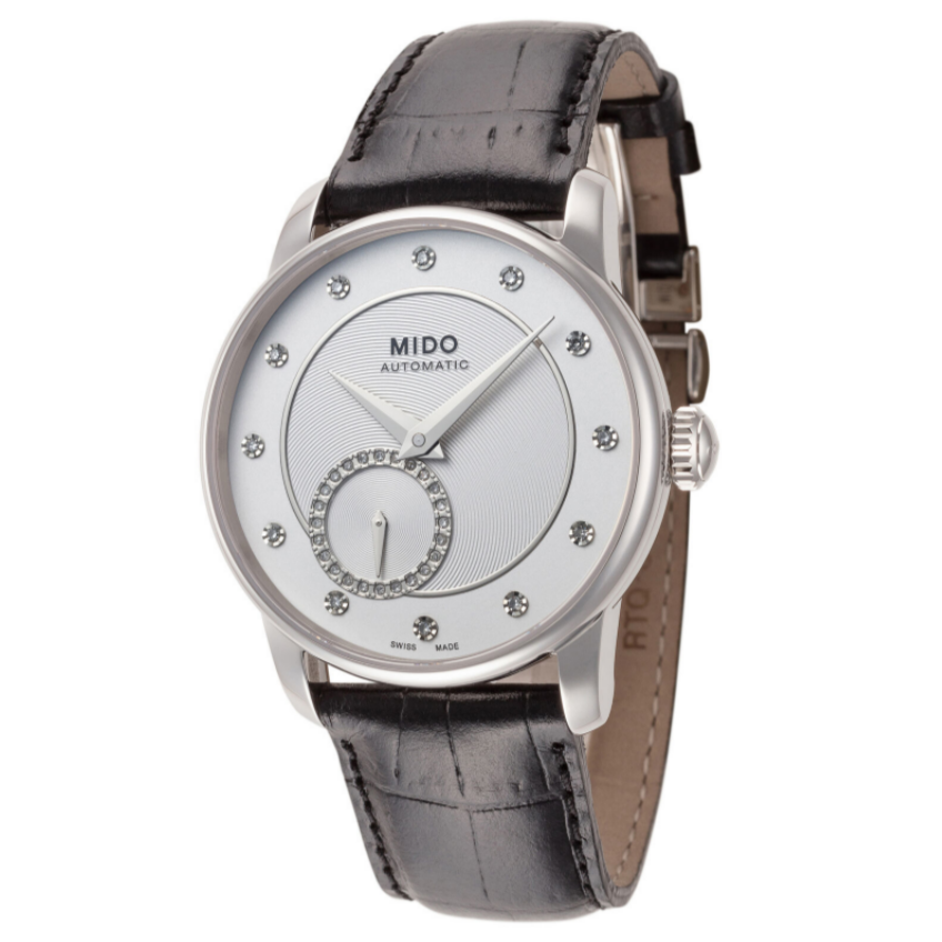 Mido/美度女士优雅自动机芯机械真钻皮带腕表  直径35mm  29417