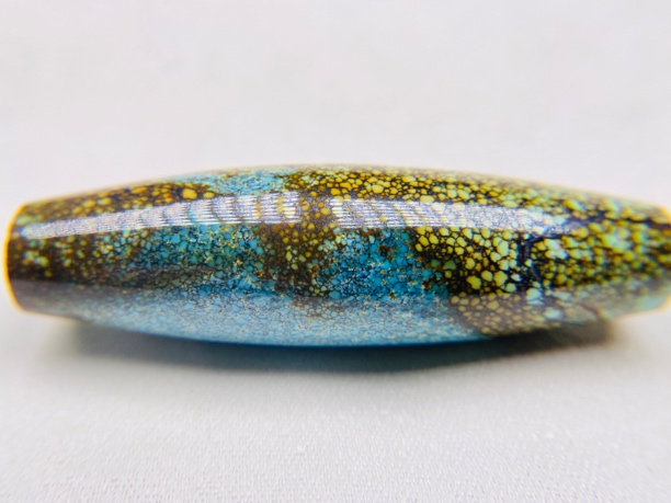 原矿绿松石三彩路路通