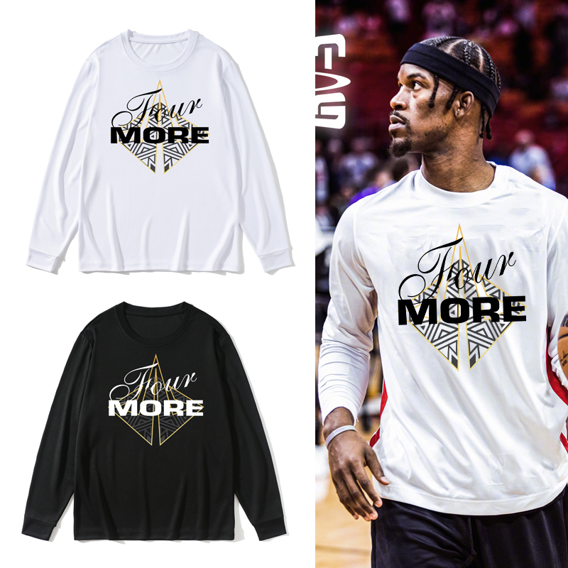 巴特勒同款篮球运动T恤长袖男美式投篮服训练服球衣跑步健身上衣