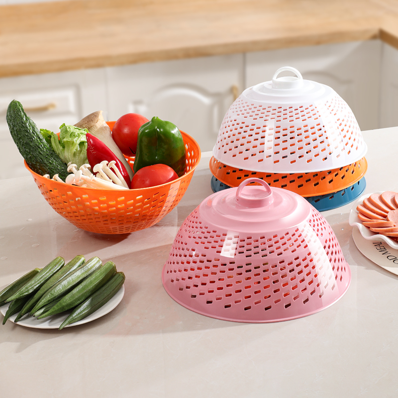 厨房盖菜罩子网防尘餐桌罩家用食物罩防蚊虫防苍蝇折叠新款菜罩