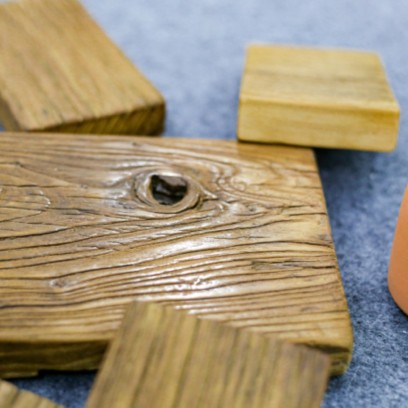 原生态复古风格侘寂风老榆木门板风化料干泡台杯垫风化板创意家用