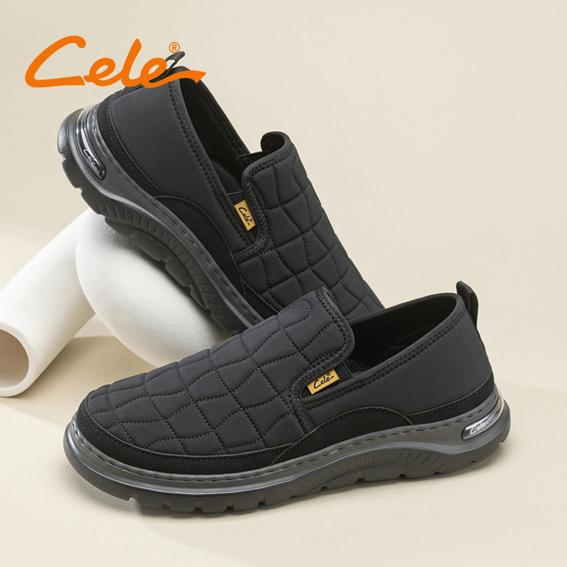 Cele策乐休闲鞋男潮百搭一脚蹬乐福鞋男鞋户外套脚懒人鞋软底鞋子
