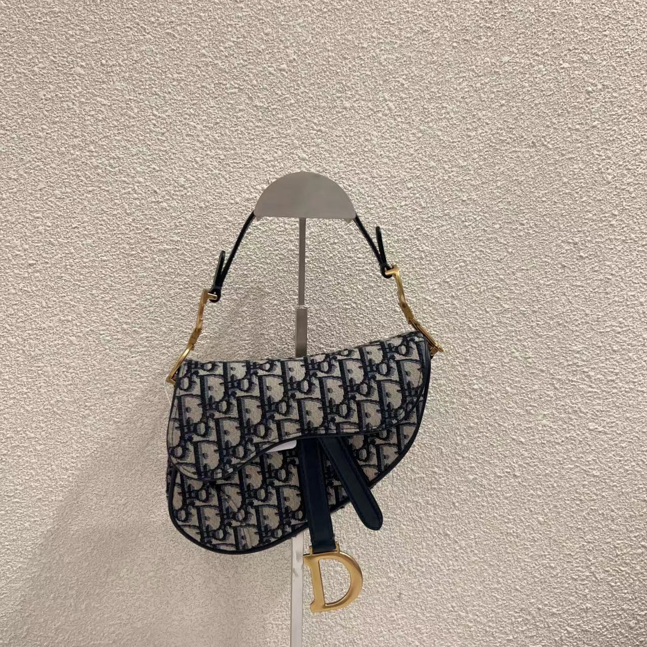 99新  蓝总福利/Dior 迪奥/经典老花  小号 马鞍包/超难买