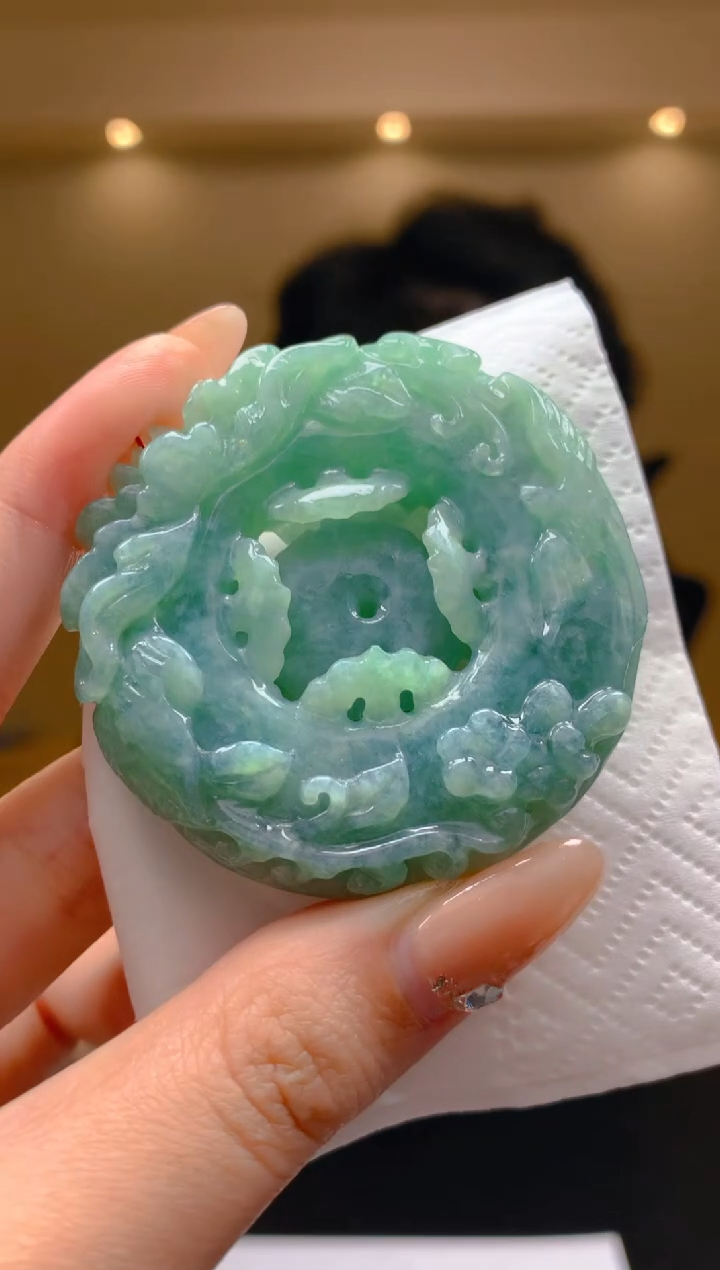 【闪购商品】定制翡翠未镶嵌5033Jw-毛货吊坠27