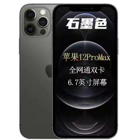 99新 Apple/苹果 二手苹果手机99新有面容iPhone12ProMax双卡双待