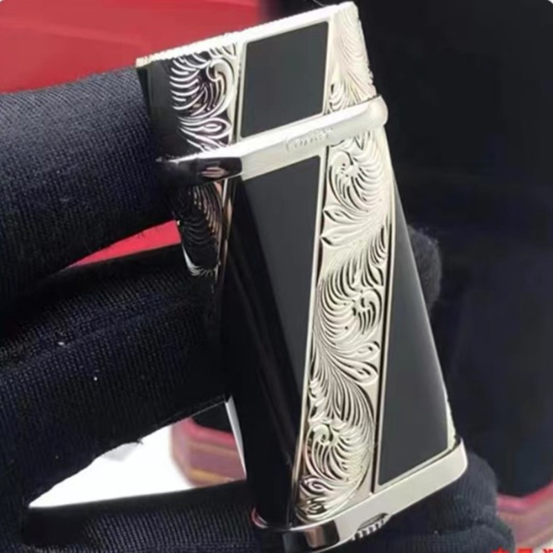 正胤家定制时尚精致卡家小轻奢斜火侧滑打火机男士女士通用潮流礼