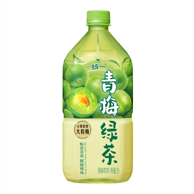 统一 青梅绿茶1L/瓶