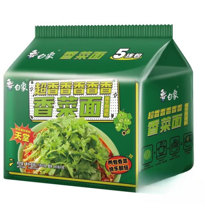 白象 香菜面115g*5/包