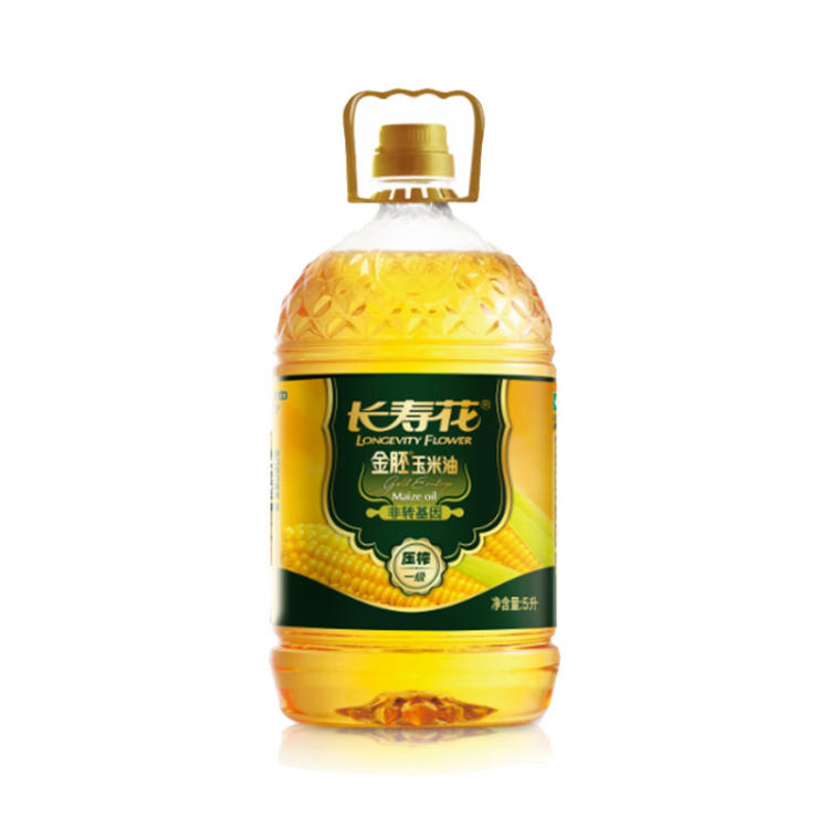 长寿花 金胚玉米油5L/桶