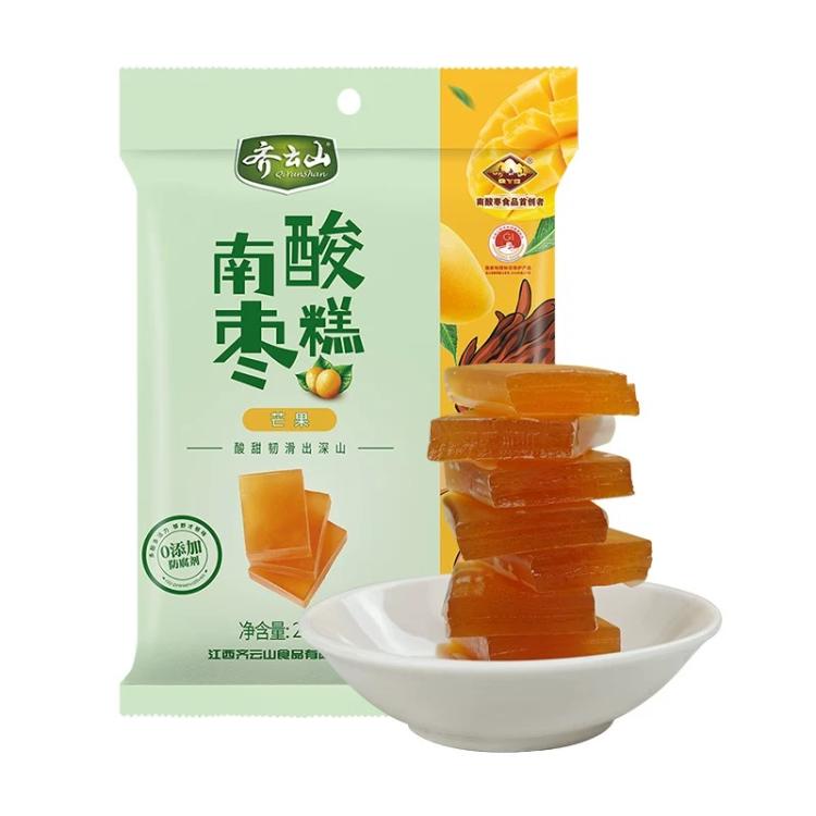 齐云山 芒果味南酸枣糕126g/袋