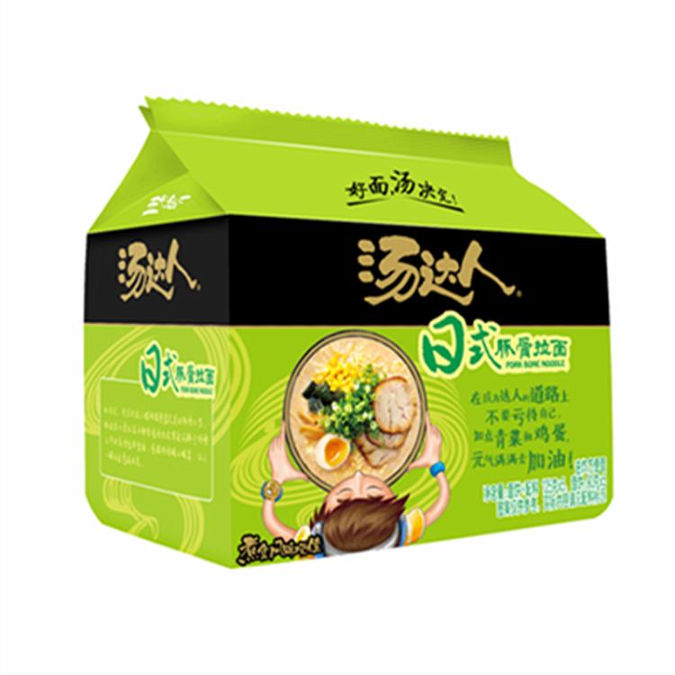 统一 汤达人五合一日式豚骨拉面125g*5/组