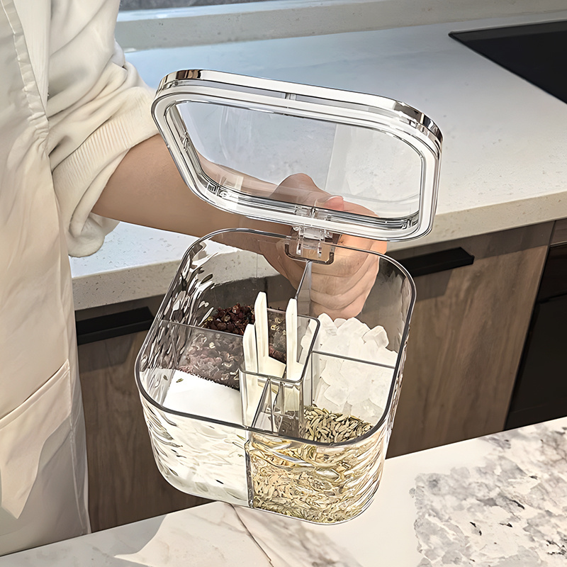 调料盒家用厨房调料罐调料品一体多格盐味精胡椒收纳佐料调味瓶罐