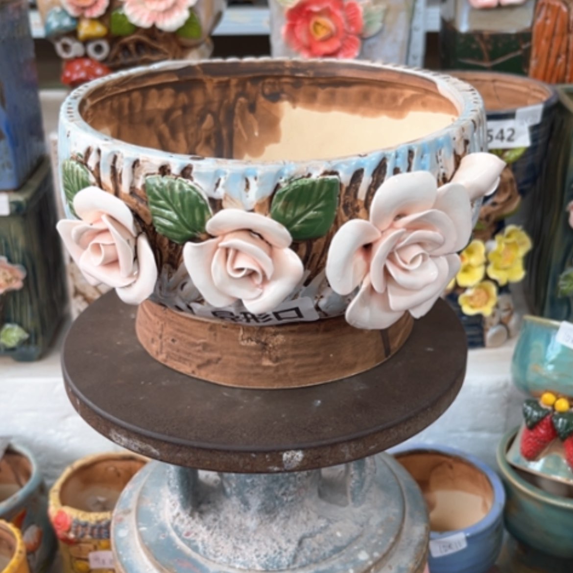 【闪购商品】紫砂花盆陶瓷制品