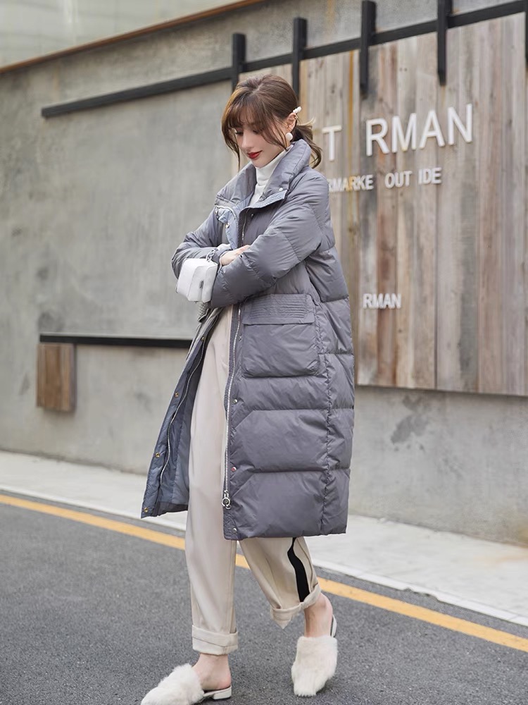 孤品捡漏长款保暖加厚棉外套连帽长款棉衣419-499