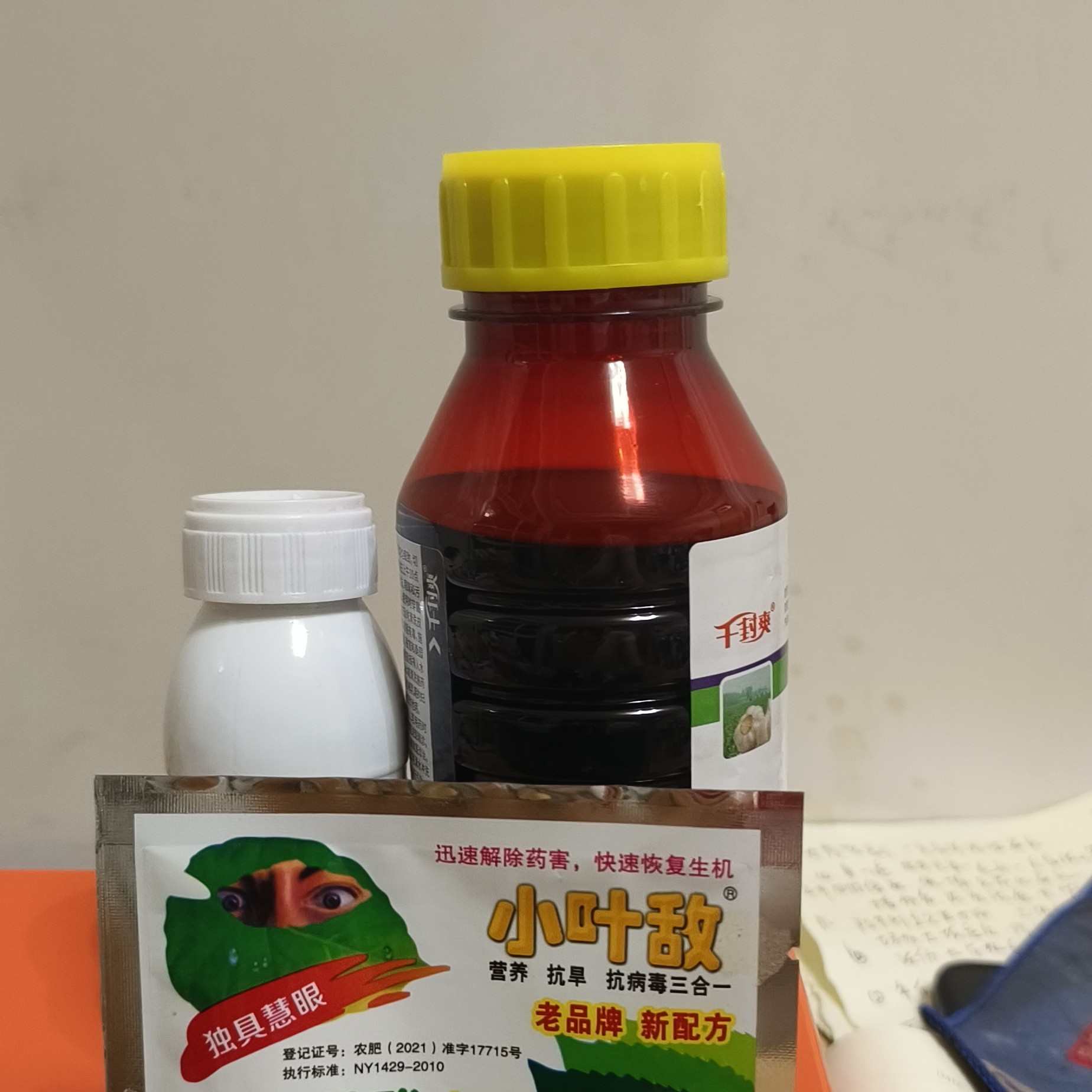 大蒜除草组合一亩地2桶水 荠菜牛繁缕猪殃殃各种杂草