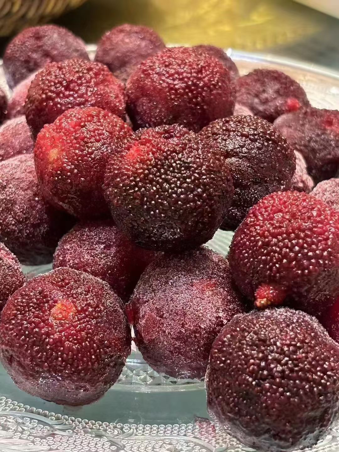 冷冻冰杨梅一份雪糕