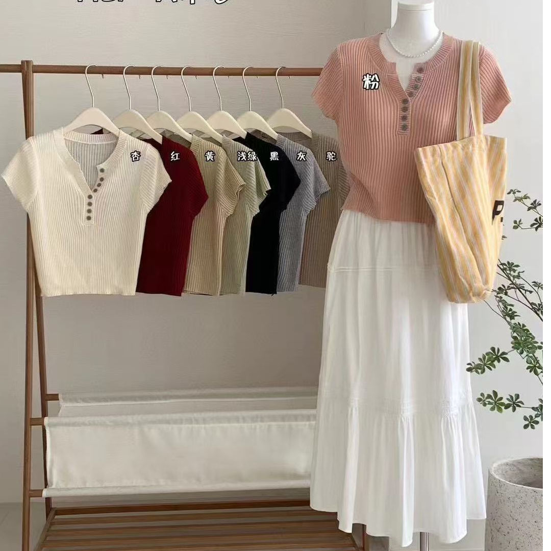 编号651--700品牌折扣深圳南油高定衬衫棉T开衫毛衣外套女