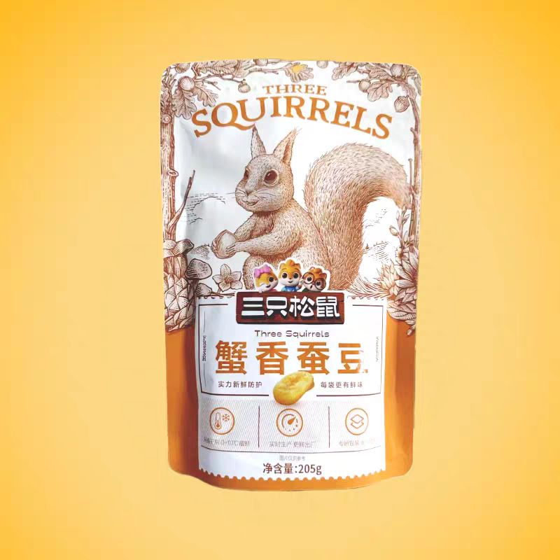 三只松鼠蟹黄蚕豆205g